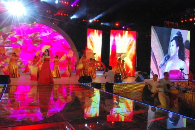 專業(yè)的演藝公司在活動中體現出來